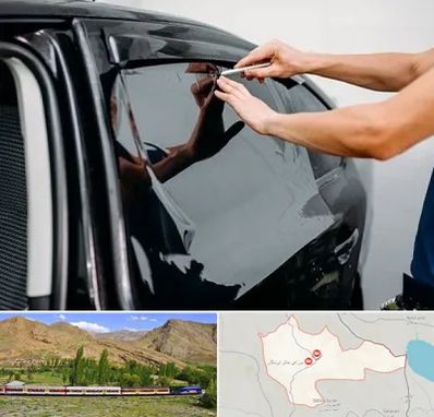 شیشه دودی خودرو در خاش