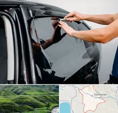 شیشه دودی خودرو در گچساران