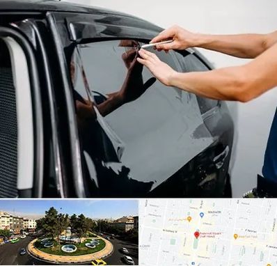 شیشه دودی خودرو در هفت حوض