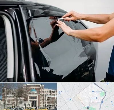 شیشه دودی خودرو در طلاب مشهد