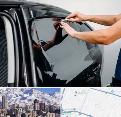 شیشه دودی خودرو در ازگل