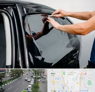 شیشه دودی خودرو در ستارخان 