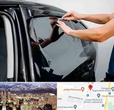شیشه دودی خودرو در جردن 