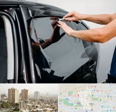 شیشه دودی خودرو در منطقه 5 تهران