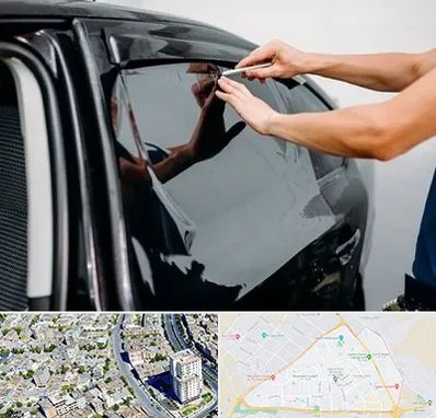 شیشه دودی خودرو در قاسم آباد مشهد