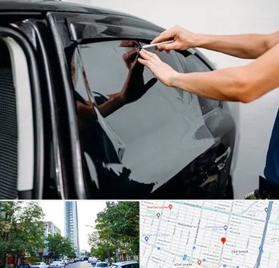 شیشه دودی خودرو در امامت مشهد