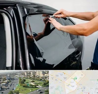 شیشه دودی خودرو در کمال شهر کرج