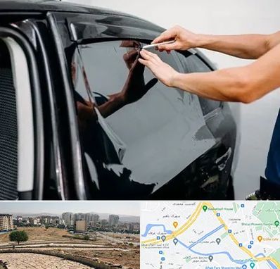 شیشه دودی خودرو در کوی وحدت شیراز