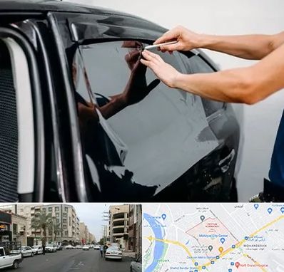 شیشه دودی خودرو در زیتون کارمندی اهواز