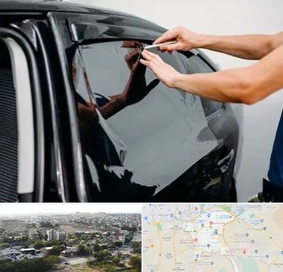 شیشه دودی خودرو در منطقه 20 تهران