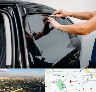 شیشه دودی خودرو در هنگام