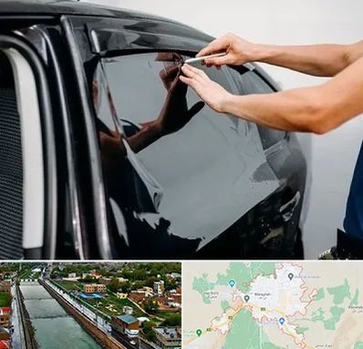 شیشه دودی خودرو در مراغه