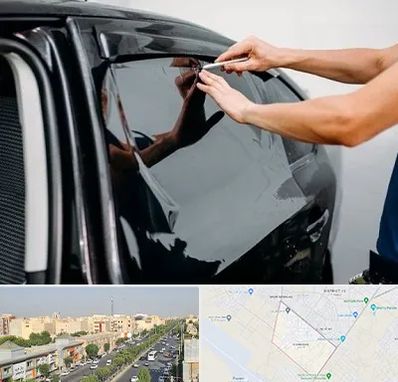 شیشه دودی خودرو در کیانمهر کرج