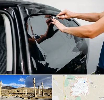 شیشه دودی خودرو در مرودشت