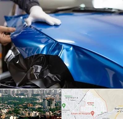 کاور بدنه خودرو در عظیمیه کرج 