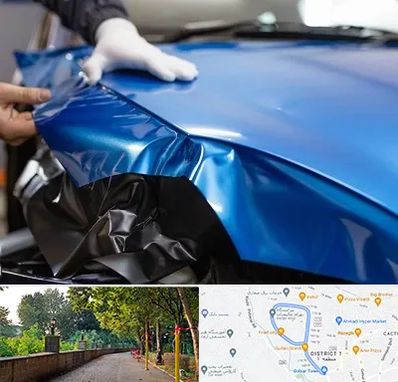 کاور بدنه خودرو در بلوار گیلان رشت