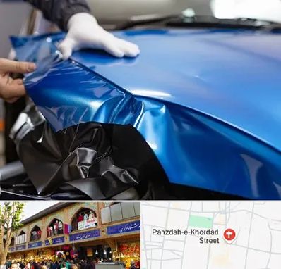 کاور بدنه خودرو در 15 خرداد