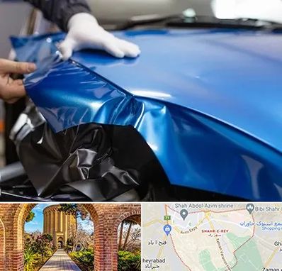 کاور بدنه خودرو در شهر ری
