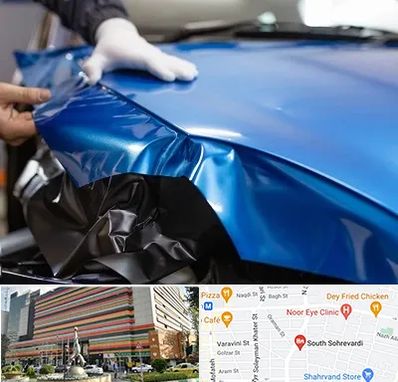 کاور بدنه خودرو در سهروردی 