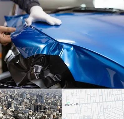 کاور بدنه خودرو در جیحون