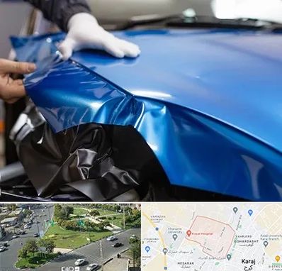 کاور بدنه خودرو در شاهین ویلا کرج