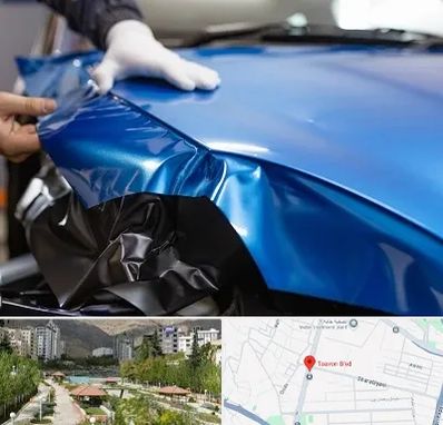 کاور بدنه خودرو در بلوار تعاون