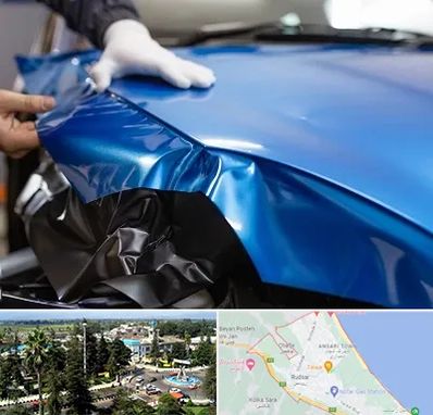 کاور بدنه خودرو در رودسر