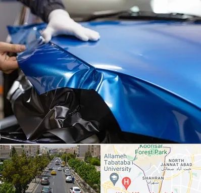 کاور بدنه خودرو در شهران 