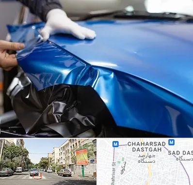 کاور بدنه خودرو در چهارصد دستگاه 