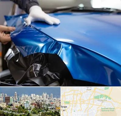 کاور بدنه خودرو در شرق تهران 