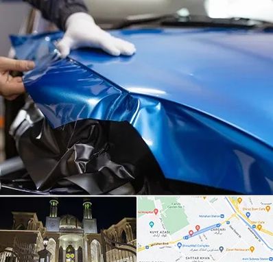 کاور بدنه خودرو در زرگری شیراز