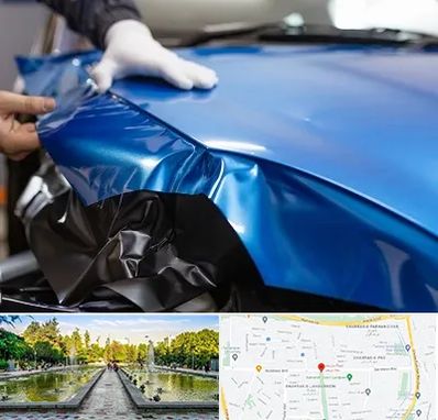 کاور بدنه خودرو در سرسبز