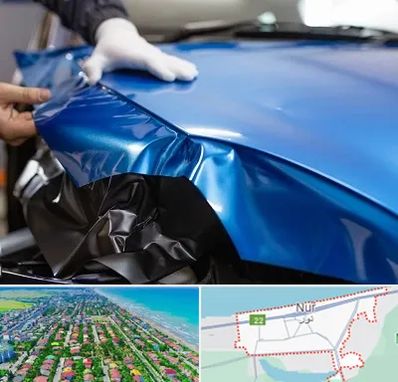 کاور بدنه خودرو در نور