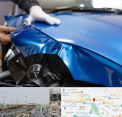 کاور بدنه خودرو در بلوار توس مشهد