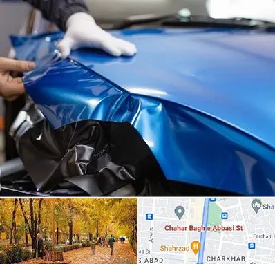 کاور بدنه خودرو در چهارباغ اصفهان