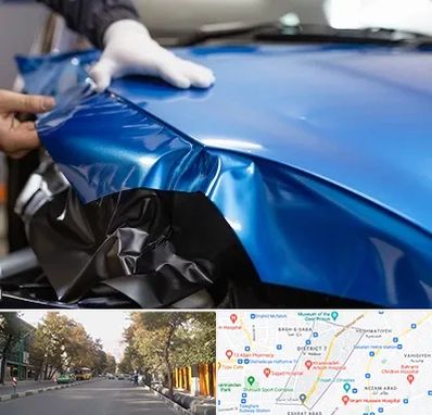 کاور بدنه خودرو در شریعتی 