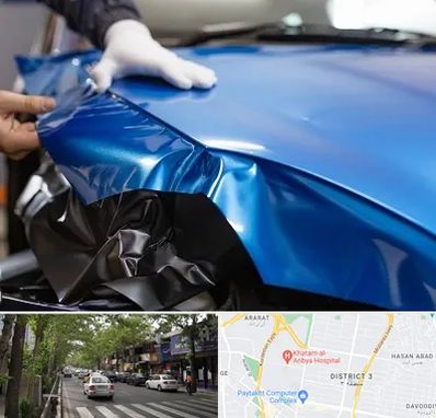 کاور بدنه خودرو در ظفر 