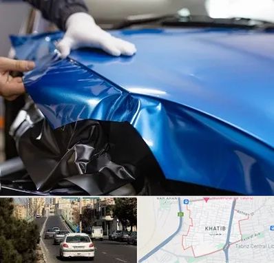 کاور بدنه خودرو در خطیب تبریز