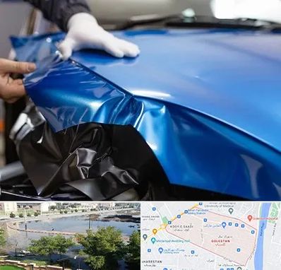 کاور بدنه خودرو در گلستان اهواز