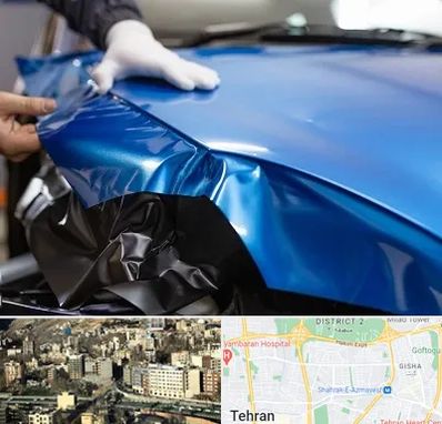 کاور بدنه خودرو در مرزداران 