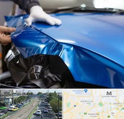 کاور بدنه خودرو در جنوب تهران 