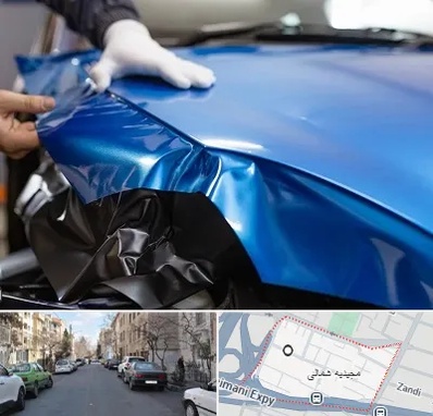 کاور بدنه خودرو در مجیدیه شمالی