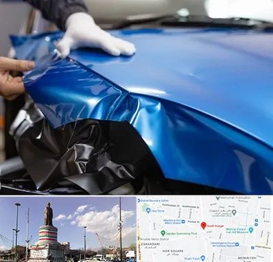 کاور بدنه خودرو در کارگر جنوبی