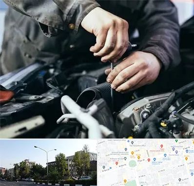 مکانیک سیار در میدان کاج