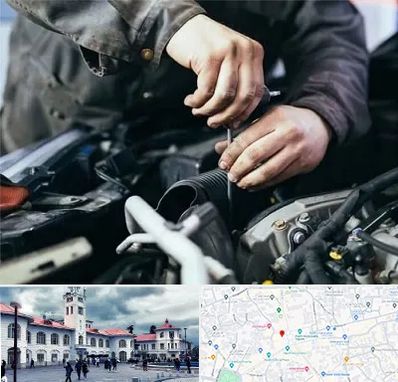 مکانیک سیار در میدان شهرداری رشت