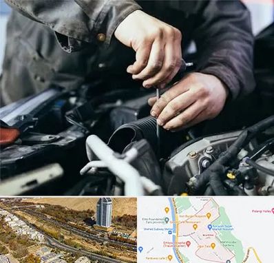 مکانیک سیار در خیابان نیایش شیراز