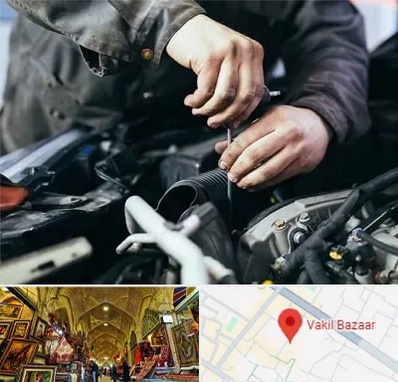 مکانیک سیار در بازار وکیل شیراز