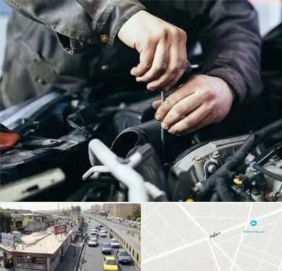 مکانیک سیار در خیابان دماوند