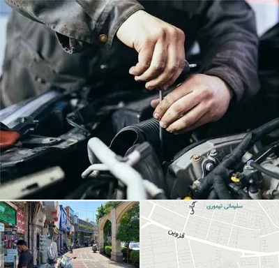 مکانیک سیار در خیابان قزوین
