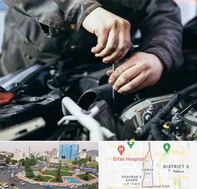 مکانیک سیار در ونک 